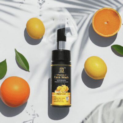 vitamin c face wash 150ml. face wash babu's nature
